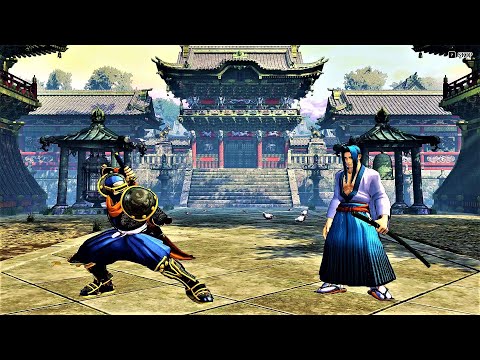 Hanzo Hattori vs Ukyo Tachibana ( Hardest Al ) Samurai Shodown