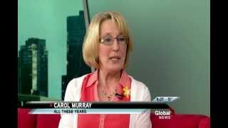 Lynn Colliar at Global News interviews Carol K Murray about her book, All These Years video