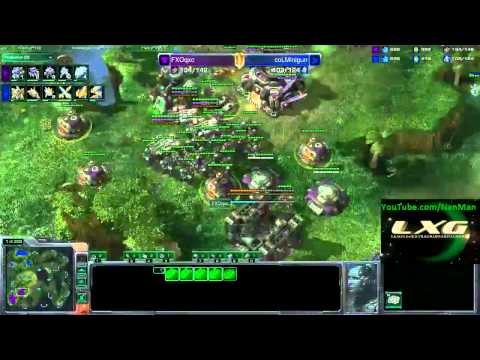 Day 3 coLMinigun vs FXOqxc PvT Game 4 of NanMans Week of Show Matches