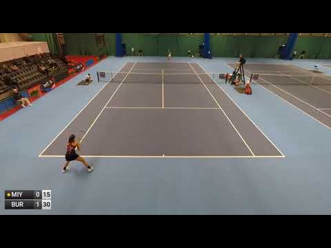 Jodie Anna Burrage [3] - Yuriko Lily Miyazaki (W60 Glasgow 2022 SF)