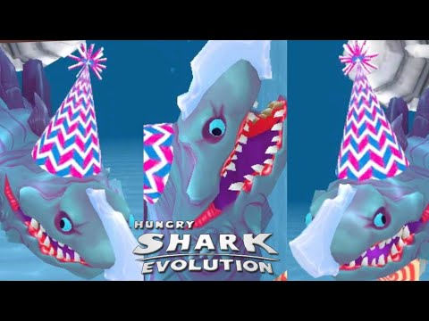 FIREWORKS 💥! NEW YEAR LIVE EVENT WIN PARTY 🎉 HAT 🎩- Hungry Shark Evolution