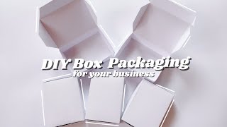 DIY BOX PACKAGING FOR YOUR BUSINESS| ECO-FRIENDLY | PH