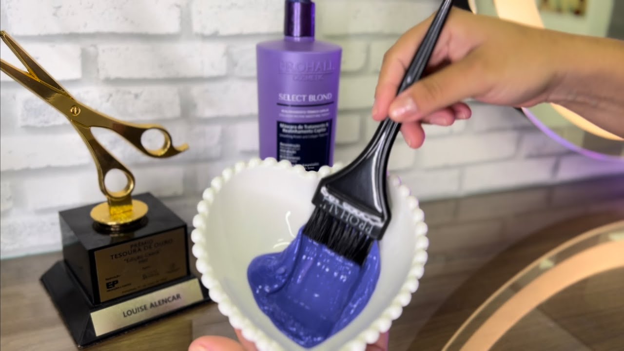 Posso usar progressiva sem formol matizadora em qualquer cor de cabelo Select blond prohall