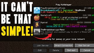 Playing Minecraft with Friends Doesn't Have To Be Difficult!