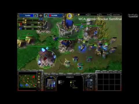 World Cyber Arena 2014 WC3 Fly vs Yumiko Part 1