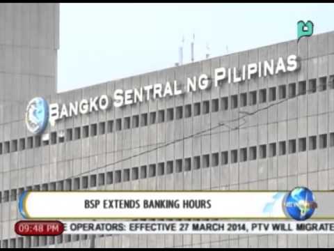 NewsLife: BSP extends banking hours || June 4, 2014