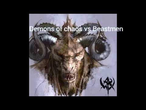 Beastmen vs Deamons of chaos ETC battle report