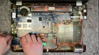 HP Compaq Presario CQ56 laptop disassembly, take apart, teardown tutorial