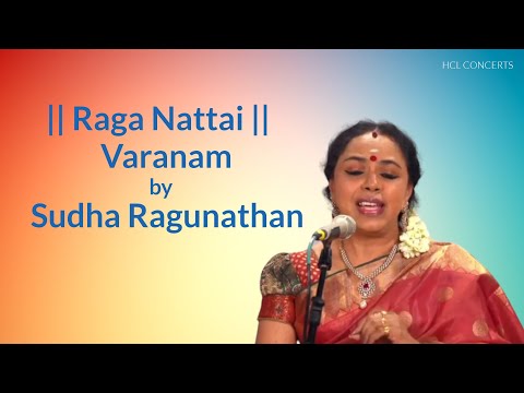 Raga Nattai | Varanam by Sudha Raghunathan | HCL presents Baithak USA