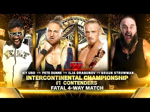 Jey Uso vs Pete Dunne vs Ilja Dragunov vs Braun Strowman (1/2): Raw, Sep. 9, 2024