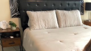 BEDCAIAPT Queen Size Comforter Set Taupe Queen Bedding Set Review