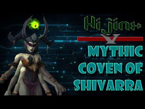 Hijinx -V- Mythic Coven of Shivarra | Elemental Shaman - Windwalker Monk PoV | Mythic Antorus