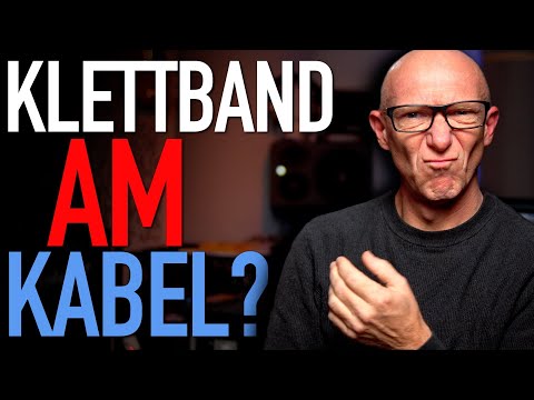 Klettband am Kabel nervt? AB JETZT nicht mehr!