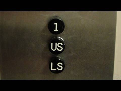 Amazing Old Otis Traction Book elevator @ URMC Library Rochester NY