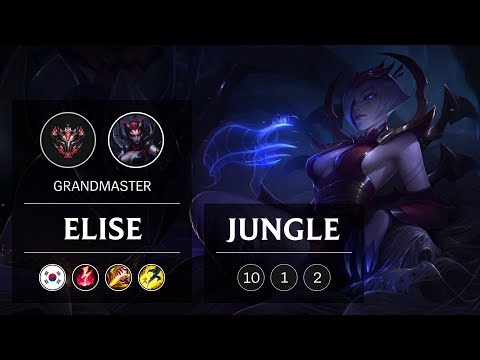 Elise Jungle vs Rek'Sai - KR Grandmaster Patch 9.4