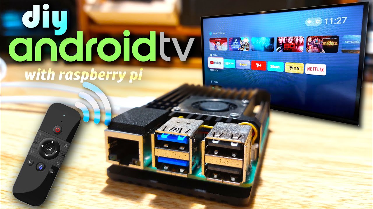 Raspberry Pi 5 DIY Android TV Box