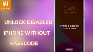 [2020] How to Unlock Disabled iPhone without Passcode