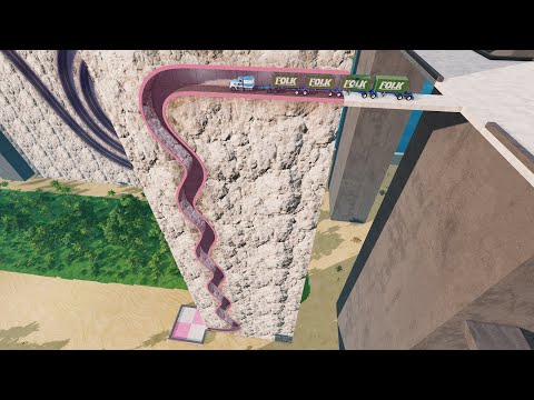 Some weird tunnels, but that's pretty normal in this game - BeamNG Drive