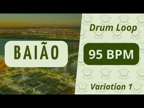 Baião - Drum  Loop - 95 BPM (Variation 1)