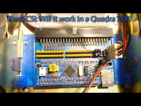 Macintosh Quadra 700: Update #2: BlueSCSI experiment for a Hard Drive replacement solution