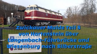Zwickauer Mulde Teil 8 von Hartenstein über Langenbach-Fährbrücke und Wiesenburg nach Silberstraße