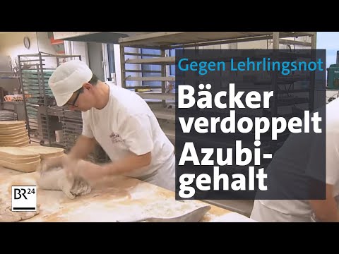 Bäcker bietet Bonus: Azubigehalt verdoppelt | Abendschau | BR24