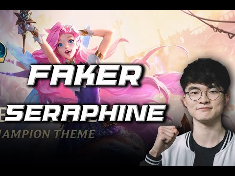 League Of Legends Gameplay 2020 - Pro Player Faker Plays Seraphine Vol.1
