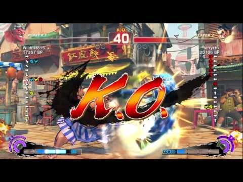 Wildcat815 [Hakan] vs terrychk [Honda] SSF4 Japanese Online Ranked Matches - TRUE-HD