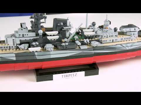 Cobi 4809 Tirpitz Produktreview @ BlueBrixx