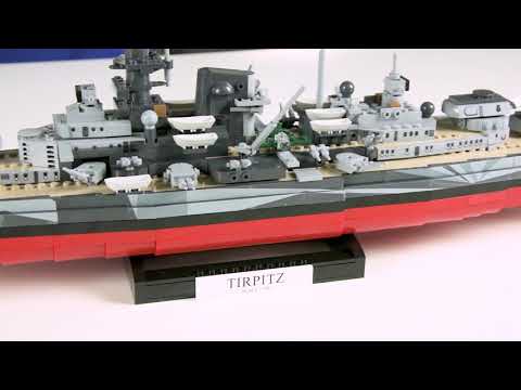 Cobi 4809 Tirpitz Produktreview @ BlueBrixx Video