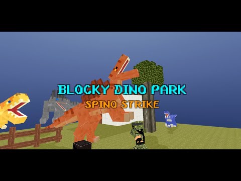 Blocky Dino Park: Spino Strike Video
