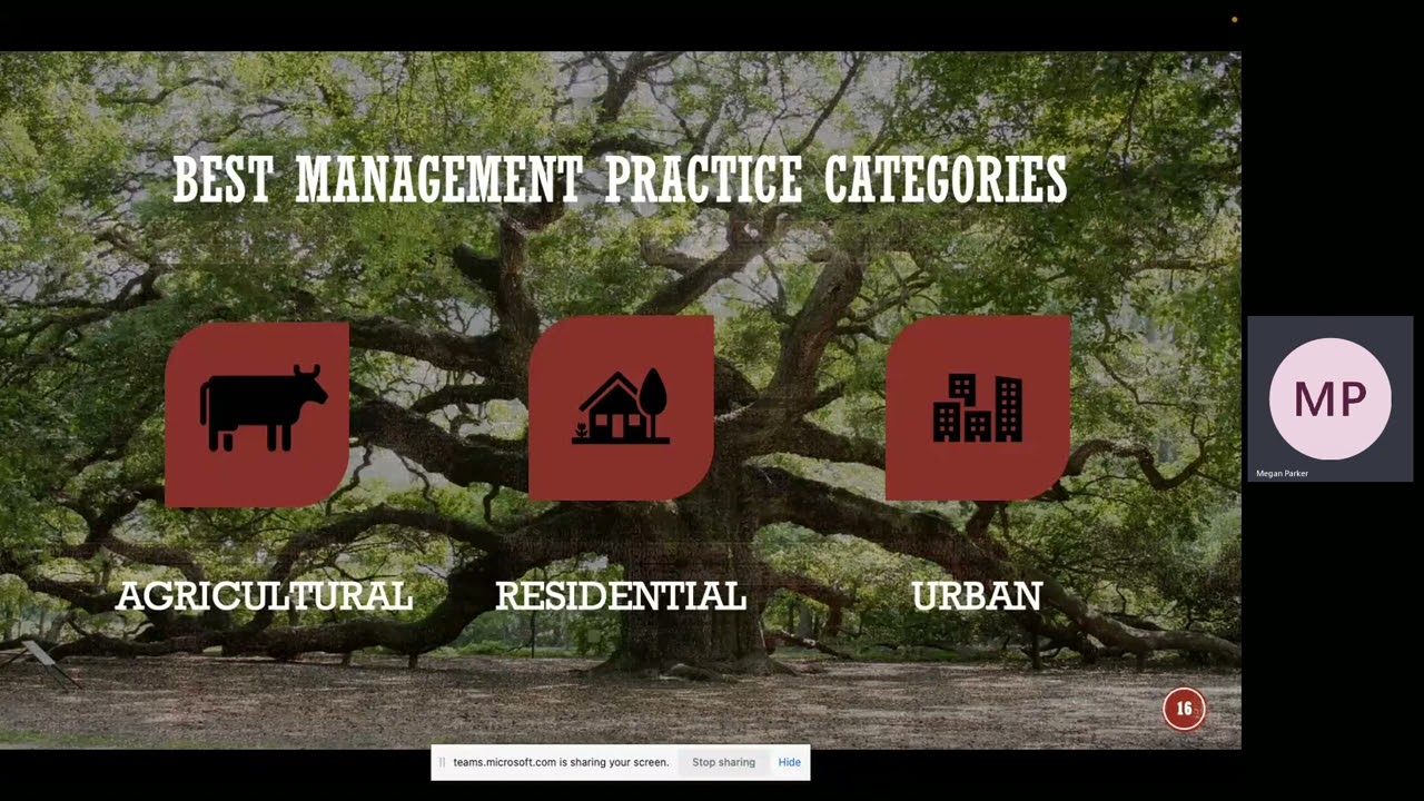 Water Quality Assessment and Implementing Best Practices Webinar