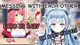 TOO CUTE!! Miko & Kobo Teasing Each Other WWW