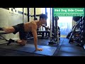 🐦バードドッグ🐶 体幹を鍛えながら 肩甲骨と 股関節の 可動性を向上 💪 梅田 ジム HAGANE ATHLETE GYM 😁✊