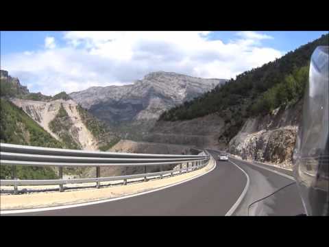 2016 08 Albania   Leqet e hotit   road to Tamare part 1 - BMW K1600 GTL Exclusive
