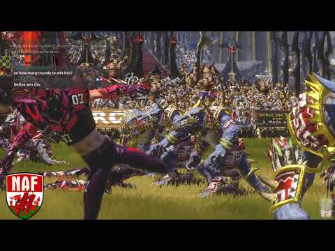 Blood Bowl 2 - Welsh Championship Round Four - Dark Elves vs Lizardmen