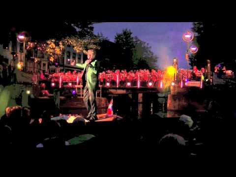 Tony Neef met Schlager Medley - Grachtenconcert Harmonie De Pionier Gouda Waterstad 2011