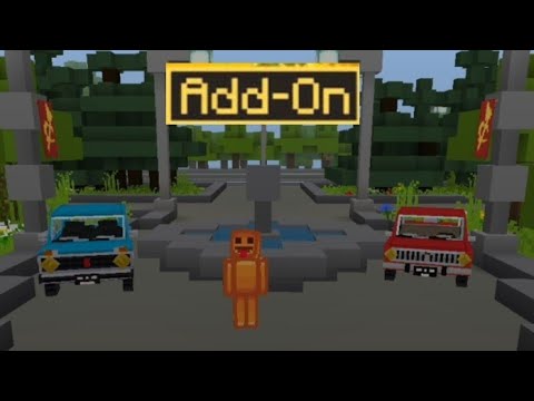 Car addon for Minecraft soyuzauto