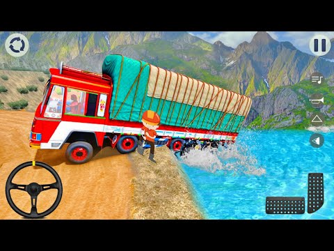 Indian Truck 3D Driver Simulator 2021 - Truck Cargo Transport Driving - New Android Gameplay