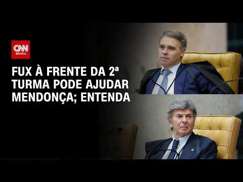 Luiz Fux à frente da 2ª Turma pode ajudar André Mendonça; veja a análise | CNN 360º