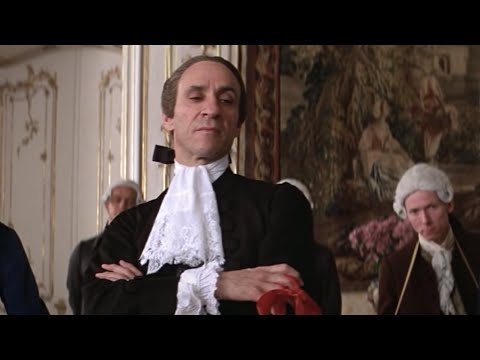 Mozart ridiculiza a Salieri