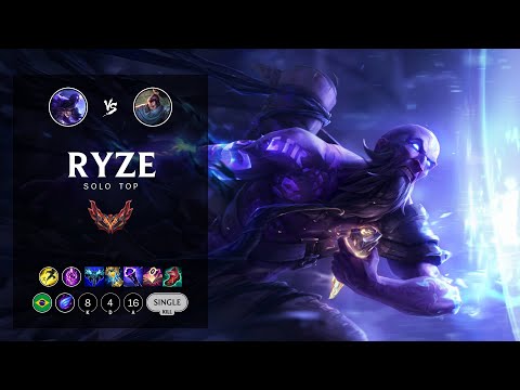 Ryze Top vs Yasuo - BR Grandmaster Patch 12.13