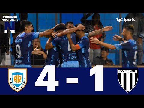 Atlético de Rafaela 4-1 Gimnasia (M) | Primera Nacional | Fecha 4 (Zona B)