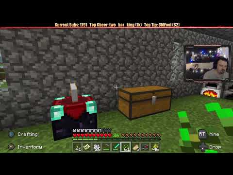 Minecraft  Chill Stream  Dec  21, 2018 pt1   Home Expansion for the Enchanting Room