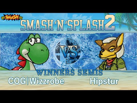 Smash'N'Splash 2 - COG|Wizzrobe (Yoshi) vs Hipstur (Fox) - Winners Semis