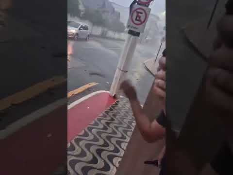 Temporal registrado ontem no município de Domingos Martins/ES Dom,14/12/2025⛈️