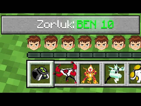 ISMETRG VS BEN 10 ZORLUK - Minecraft
