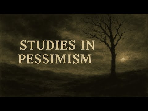 Arthur Schopenhauer Studies in Pessimism | Dark Screen Audiobooks Full Length | Unintentional ASMR