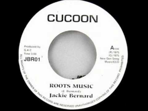 JACKIE  BERNARD - Roots music  (Cocoon ) 7"