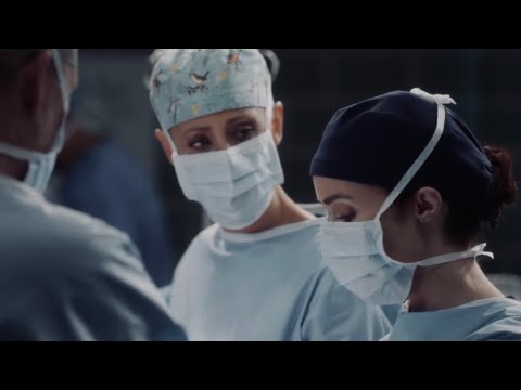 Greys Anatomy 18x01 Megan Hunt and Nathan Riggs break up